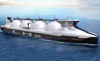 Hidrogén import, nagy távolságú tengeri szállítás/ Hydrogen import, maritime shipping Kissé futurisztikus, középtávú lehetőség: hidrogén import Mid-term option: hydrogen import (Japan) Ausztrália: