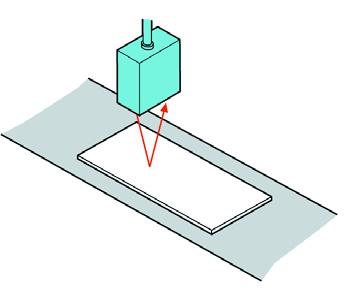 În cazul unei surse de luminã laser foarte precise, poziþia sursei de luminã reflectate poate fi determinatã foarte exact, deci o deplasare ori cât de micã poate fi detectatã foarte bine.