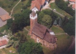 Csaroda - Biserica reformată şi clopotniţa (din