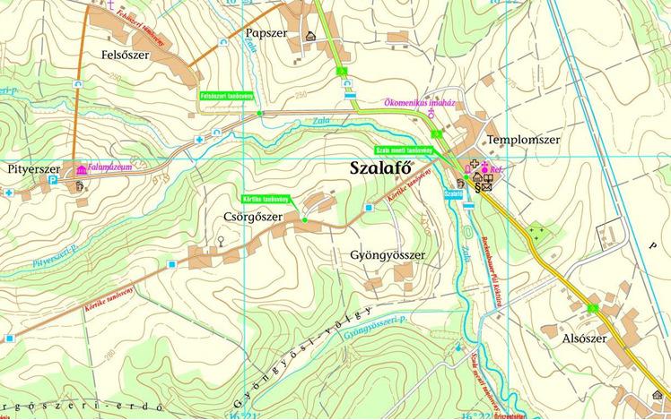 terebélyesedésével, nemzetségi telephellyé formálódásával. A falvak szeresedésének folyamata a 14-15.