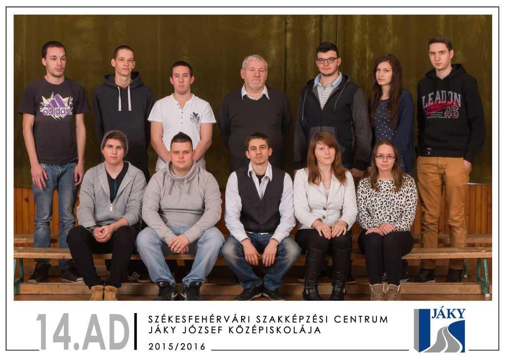 Baranyi Dávid, Baross Patrik Mátyás, Dóka Kornél, Erdősi Zoltán, Esze Károly, Füller Dániel Mihály, Horváth Bence, Horváth Gergő Márk, Huber Imre, Knapp Karina Krisztina, Kőmives Norbert, Kuhinkó