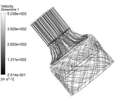 twisting in case of need. Figure 3 shows a meridional view of a centrifugal compressor as one of the preliminary result of the design.