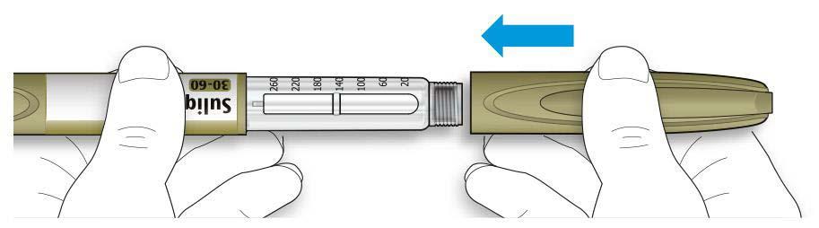 Hogyan tárolja az injekciós tollat Az első használat előtt Tartsa az új injekciós tollakat hűtőszekrényben 2 C - 8 C hőmérsékleten. Nem fagyasztható!
