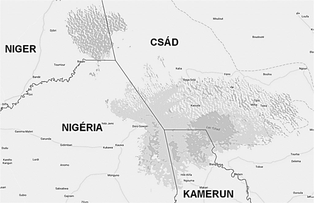 Forrás: Google Maps a) Hány százalékkal csökkent a Csád-tó felülete 1960-tól 2009-ig? A számítást itt végezze! Eredmény:... %-kal csökkent.