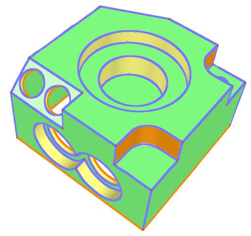 29 7. Összefoglalás Jelen projektben 3D-s mért adatok tökéletesítésével foglalkoztunk. Ha az adott szegmentált pontfelhőket külön-külön illesztjük felületekkel, egy pontatlan CAD modellt kapunk.