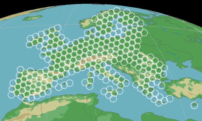 A jövő: terabit/s műholdas kommunikáció State of the art technológia: több keskeny nyaláb alkalmazása frekvencia újrahasznosítás Ka sáv használata 100Gbps teljes kapacitás Hogyan növelhető meg a