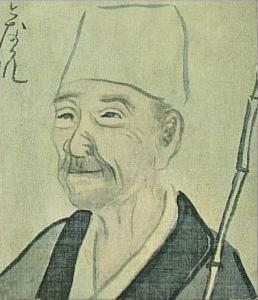 Matsuo Bashô (1644-1694), Yosa Buson (1716-1784) festménye, részlet Haiku kötetei: 俳諧七部集 Haikai shichibu shū A hét haikai-antológia 冬の日 Fuyu no hi Téli napok, 1684 春の日 Haru no hi Tavaszi napok, 1686