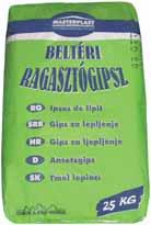 POMOĆNI MATERIJALI 16 MASTERPLAST GROUP INTERNATIONAL POMOĆNI MATERIJALI MASTERPLAST GROUP INTERNATIONAL 17 Unutarnji gips za lijepljenje PVC kutnik Mjesto primjene: Za lijepljenje gipsanih ploča ili
