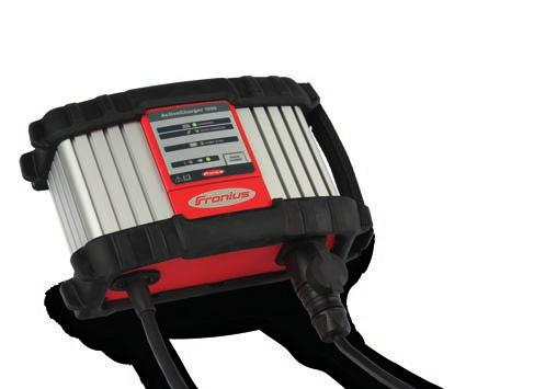 8 / ActiveCharger ActiveCharger Az intelligens töltéstechnika a hegesztéstechnikában is megjelenik / A Fronius évtizedek óta kutat, fejleszt és gyárt az akkumulátortöltő rendszerek területén is.