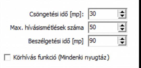 A jelenleg támogatott kommunikációs protokollok: ENIGMA és SIA IP Szerver címének megadásánál IP címet is megadhatunk, vagy lehetőség van domain név megadására is (ebben az esetben DNS szerver