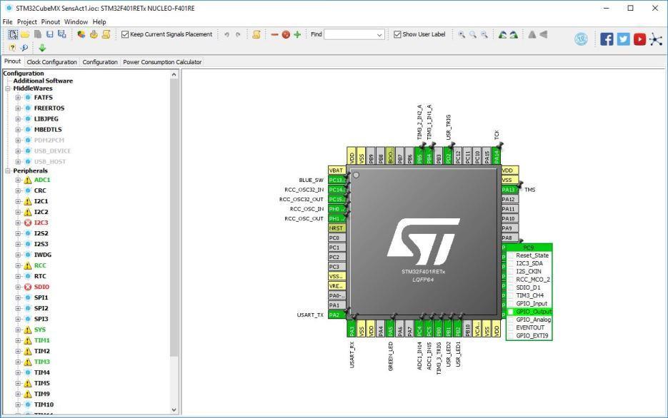 STM32CubeMX: