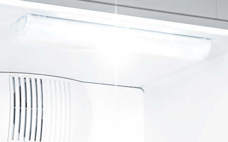 LED Az ajtó nyitási iránya megfordítható, így a készülék a felállítási helyhez igazítható.