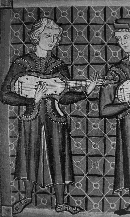 8 Az a hangszer azonban, amely megjelenésében a legjobban emlékeztet a mai gitárra, már a 13. századra teljesen kialakult.