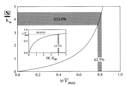 v 0 Inhibitoros állandók és IC 50 viszonya IC 50 : az inhibitor koncentráció, aely az enziaktivitást 50 % kal csökkenti.[ S ] ax [ S] [ ] ax S v (1 [ I] / ) [ S](1 [ I] / ) ic iu 0.5v 0 ax.