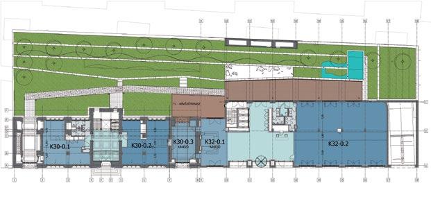 10 Alaprajzok / Floor plans / TRIUVA ALAPRAJZOK \ FLOOR PLANS Szint / Level Funkció / Function K30 / m² K32 / m² Összesen m² / Total m² pinceszint / basement raktár / storage 240 165 405 földszint /