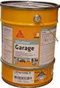 Sikafloor Garage Kétkomponensű vizes bázisú színes epoxigyanta