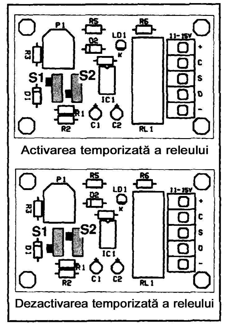 Amplificatorul operațional LM311 folosit drept treaptă de cuplare funcționează ca şi comparator. El compară tensiunea de încărcare a unui condensator cu o valoare de prag fix setată.