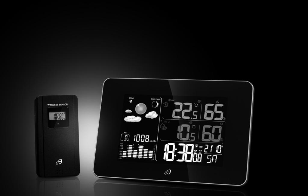 RADIO-CONTROLLED WEATHER STATION RADIO-CONTROLLED WEATHER STATION Operation and Safety Notes RÁDIÓVEZÉRELT