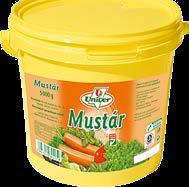 mustár, Hellmann's Gasztro mustár, Univer Mustár, flakonos, Globus Mustár,