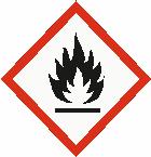 Veszélyt jelző piktogramok : Figyelmeztetés : Veszély figyelmeztető mondatok : H225 Fokozottan tűzveszélyes folyadék és gőz. H315 Bőrirritáló hatású. H317 Allergiás bőrreakciót válthat ki.
