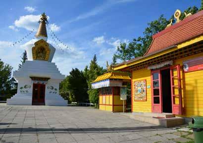 A Kőrösi Csoma Sándor Emlékparkot a Magyarországi Karma Kagyüpa Buddhista Közösség hozta létre.