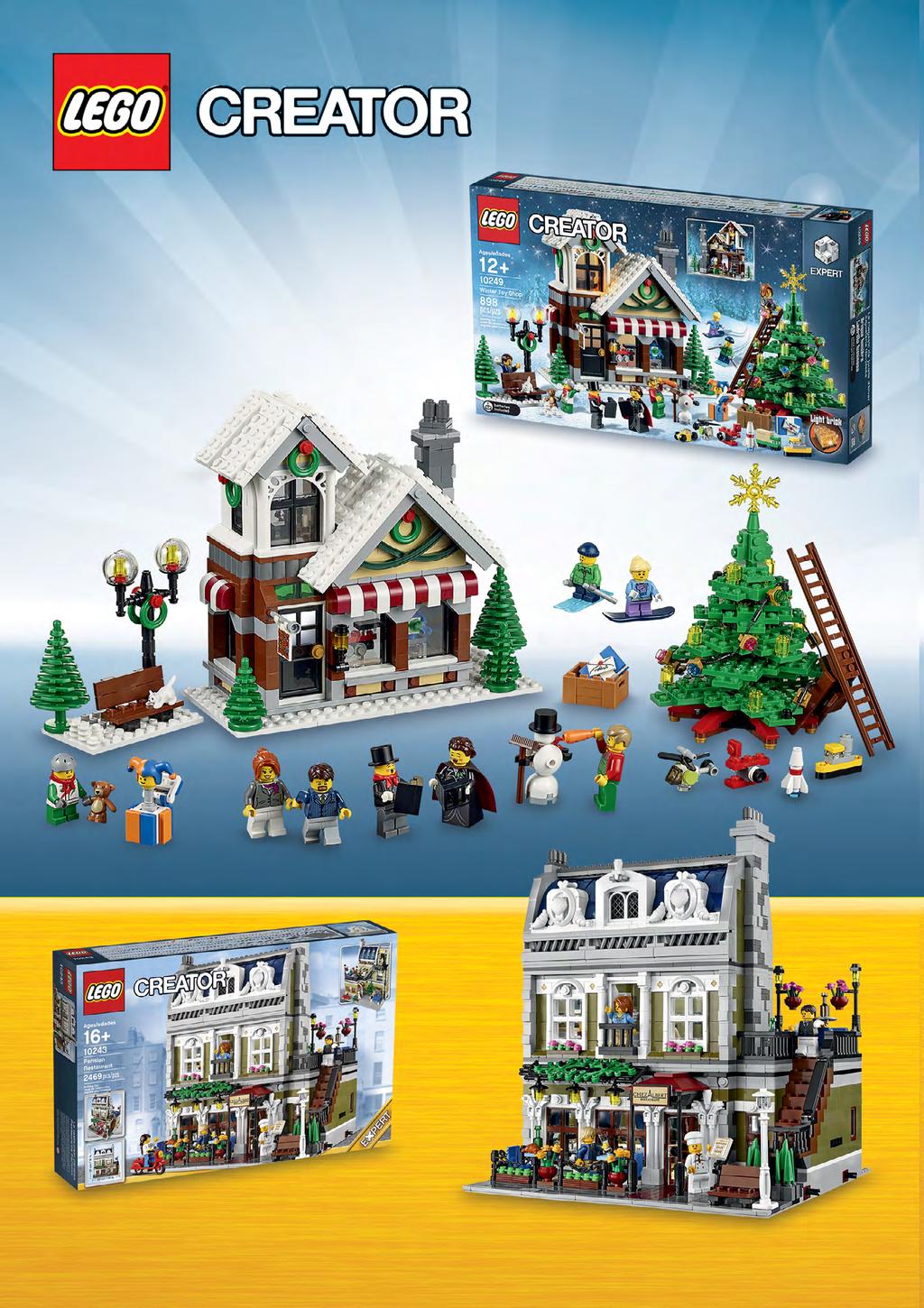 IDÉN SE MARADUNK KLASSZIKUS KARÁCSONYI SZETT NÉLKÜL! A tavalyi Mikulásgyár után új, az ezt megelőző éveknél hangulatosabb karácsonyi szettel lepte meg a LEGO a rajongóit.