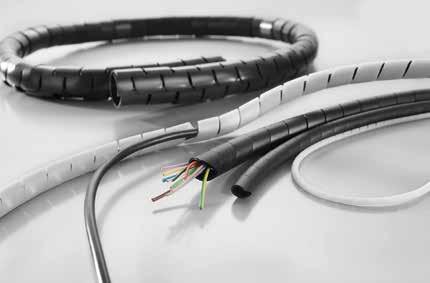 Előnyök: Masszív kábelcsatornák csavarodás nélkül Rögzítést segítő huzalrögzítő fülek A DIN EN 50085-2-3 szerint precízen kialakított alsó nyílások Biztonságosan illeszkedő fedél az optimális