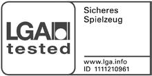 Varnost Varnost Certifikat LGA tested Quality organa TÜV Rheinland je dokazilo o neodvisno testirani, natančno definirani in konstantni kakovosti. Potrjuje varnost (npr.