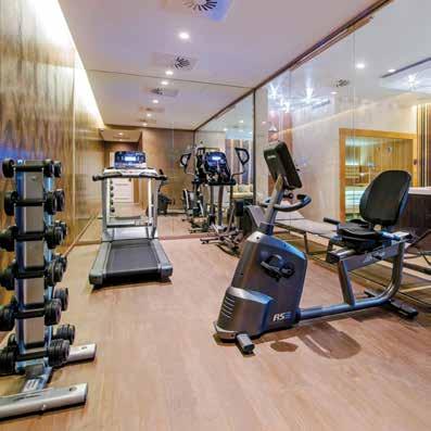 Fitness & Relax Room Fitness és relax szoba Drenched with fatigue after a long day spent at work or touring the historic city of Budapest,