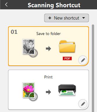 [Edit after scanning] [Beolvasás utáni szerkesztés] Ezt az opciót bejelölve engedélyezheti a beolvasott képek Scan Editing (Beolvasott kép szerkesztése) képernyőn való módosítását.