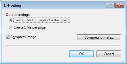 A [Create file that complies with PDF/A] [A PDF/A formátumnak megfelelő fájlok létrehozása] beállításnál válassza az [ON] [BE] lehetőséget.