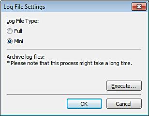 Az [Execute] [Végrehajtás] gombra kattintva megjelenik a [Save File] [Fájl mentése] párbeszédpanel.