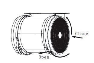 Installation of the carbon filter Activated carbon filter can be used to trap odors. Normally the activated carbon filter should be changed at three or six months according to your cooking habit.