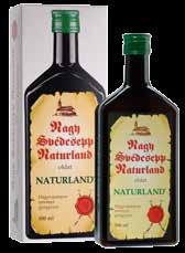 Nagy Svédcsepp Naturland oldat, 500 ml Belsőleg emésztési zavarok, puffadás, bélrenyheség és epepanaszok kezelésére, külsőleg reumás- és izomfájdalmak esetén. Hagyományos növényi gyógyszer.