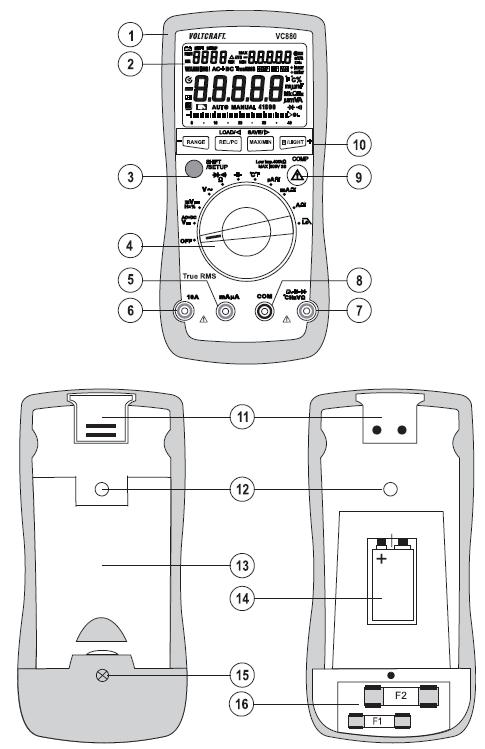 DIGITÁLIS MULTIMÉTER, VC880 Rend. sz: 12 46 09 Conrad Szaküzlet 1067 Budapest, Teréz krt. 23. Tel: (061) 302-3588 Conrad Vevőszolgálat 1124 Budapest, Jagelló út 30.