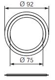 Tartozék Leírása Átmérő (Φ) ζ-érték Rendelési szám Tartalék tömítés-készlet (10 db), Ø92/75 mm recovair/4 készülékekhez kerek csatorna használata esetén alkalmazható tömítés-készlet.