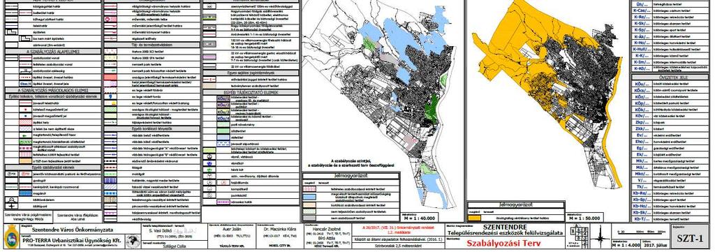 ( ) önkormányzati rendelethez A módosított SZT-1 jelű tervlapot