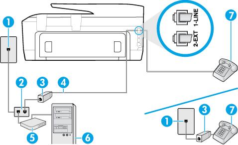 6. Ezután el kell döntenie, hogy a nyomtatóval a hívásokat hogyan: automatikusan vagy kézzel szeretné-e fogadni: Ha a nyomtatót a hívások automatikus fogadására állítja be, az az összes bejövő