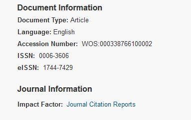 Web of Science közlemény azonosító: A Web of Science adatbázisban minden publikáció rendelkezik egyedi azonosítószámmal, amely az MTMT rendszerében úgynevezett külső