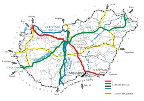 European Corridors in the FUTURE 3 Road Bridge Inventory 7000 pcs.