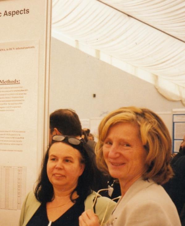 EASL kongresszus Abonyi Margit és Schaff