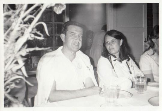 1983 Bal oldali képen Szűcs János és Abonyi Margit klinikai