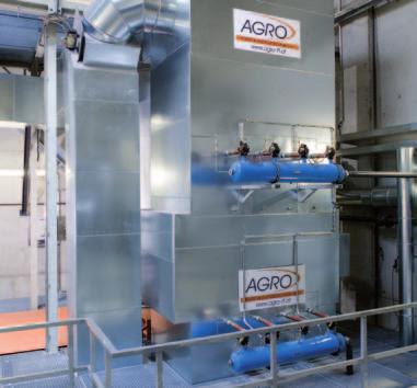 elvezetés Hőcserélúő AGRO-Füstgázkondenzáció lehetővé teszi a kazánból távozó, tisztított