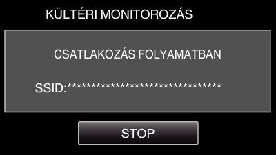 Wi-Fi használata QR kód létrehozásával 3 Érintse meg a(z) Wi-Fi BEÁLLÍTÁS elemet o Normál használat A kamera csatlakoztatása az okostelefonhoz 1 Érintse meg: MENU 4 Érintse meg: HOZZÁFÉRÉSI PONTOK 0