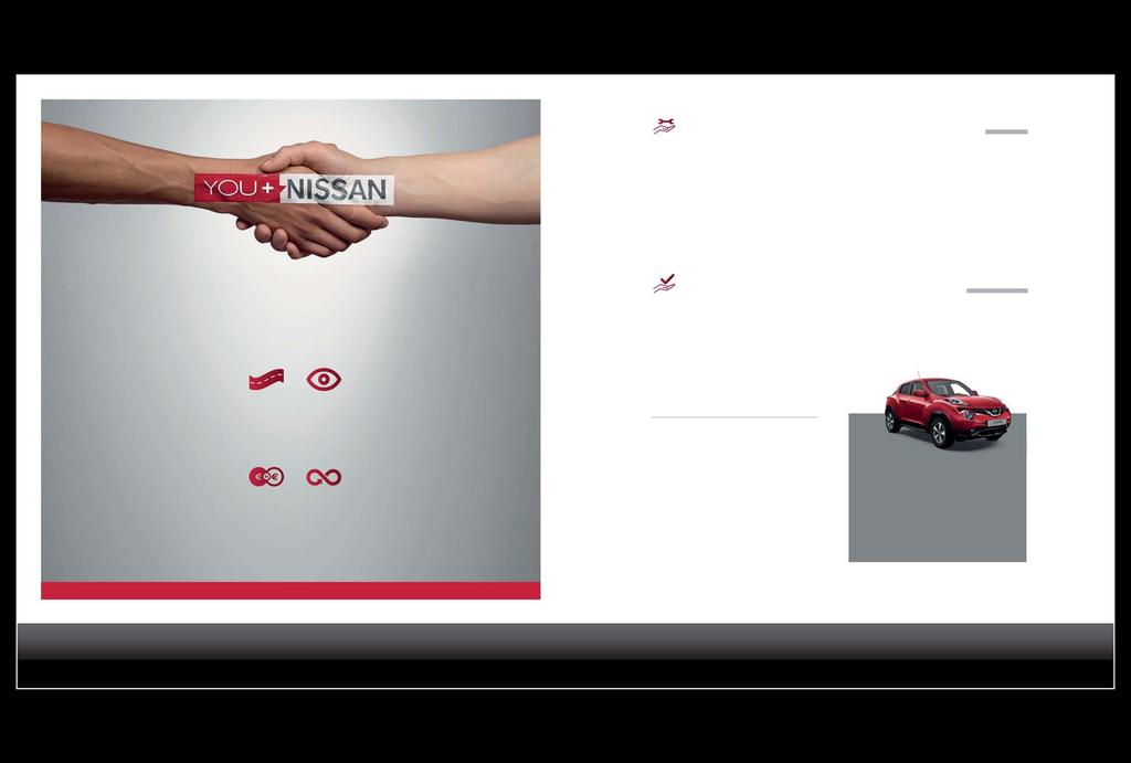 NISSAN KARBANTARTÁSI CSOMAGOK A Nissan JUKE számára Nissan Karbantartási Csomaggal biztosíthatja legkönnyebben a megérdemelt karbantartást!