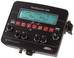 A GeoLine 260-as szakaszoló kapcsolható kézzel, vagy GPS-vevő segítségével automatikusan is kezeli a szakaszokat.