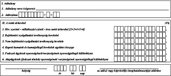 Magyar joganyagok - 35/2008. (XII. 31.) PM rendelet - az önkormányzati adóhatóságok17. E jelű betétlap 2008.