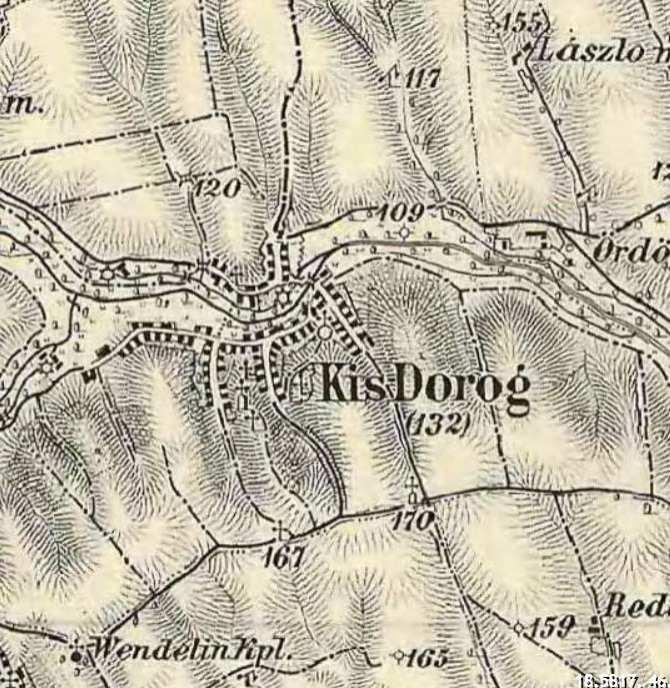 1928-ban készült el Bonyhád és Kisdorog közötti útszakasz, majd 1935-ben a Paradicsompuszta és Kisdorog közötti utat építették meg.