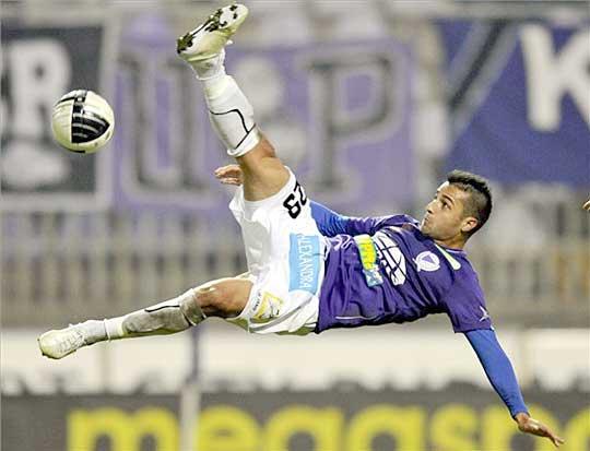 Hazai pálya - NB I.. forduló Újpest FC-Kecskeméti TE -1 (1-0) Szusza Ferenc Stadion, 61 néz?, v.: Bognár gólszerz?k: Kovács D. (8.), Rajczi (8., 11-esb?l), Balajti (9.), illetve Foxi (66.