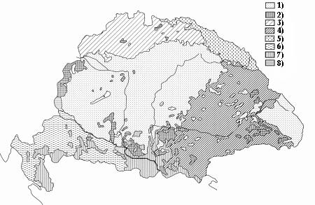 8. A feladat a dualizmus kori Magyarország történetéhez kapcsolódik. (K/3) Készítsen jelmagyarázatot az alábbi térképhez!
